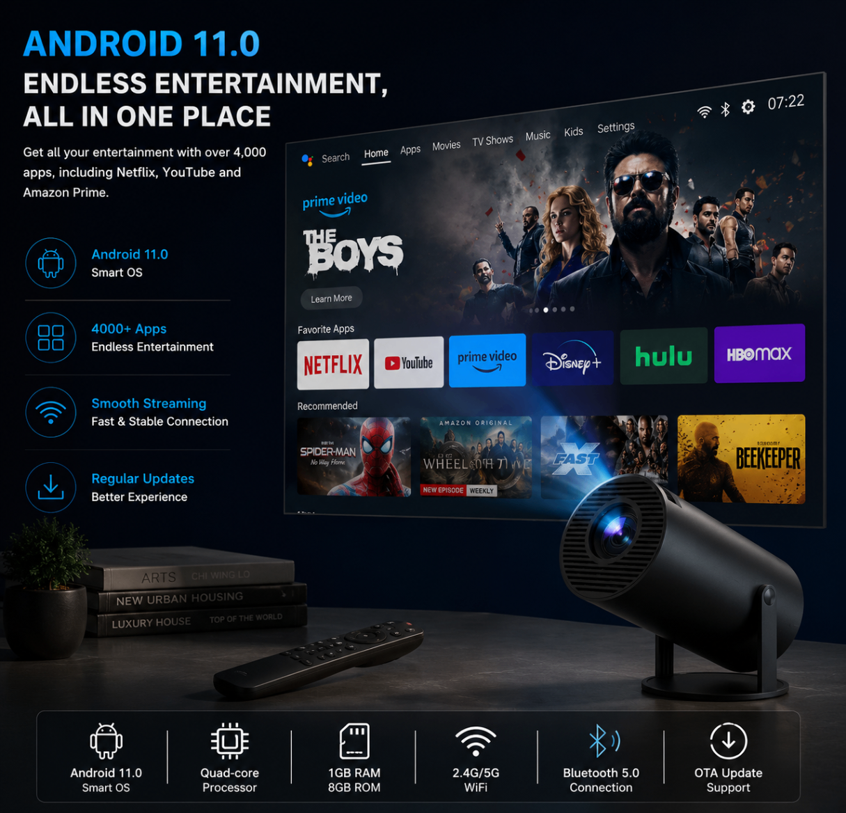 Wireless streaming